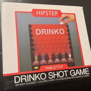 Hipster Drinko Shot Game